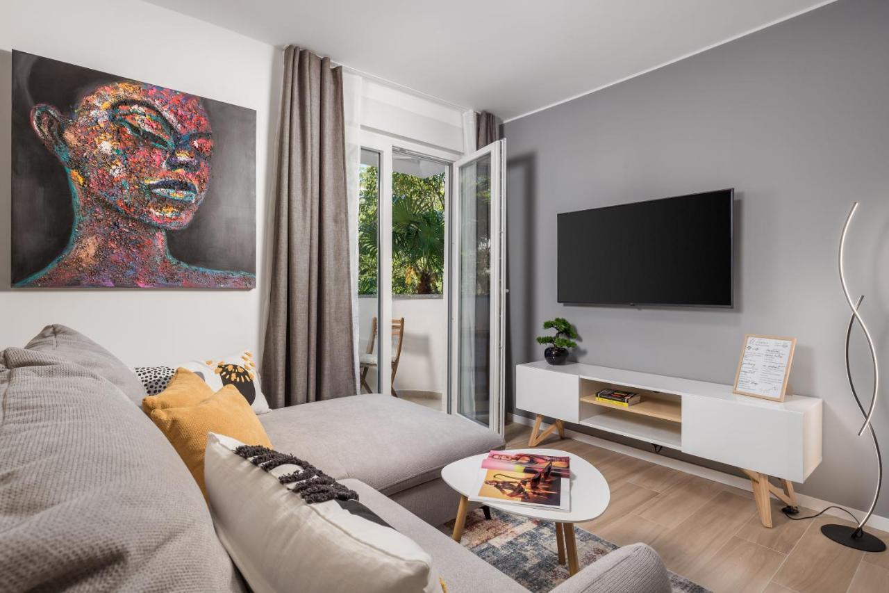 Modern Apartment Di Piu With Free 20M2 Garage Parking Rijeka Buitenkant foto
