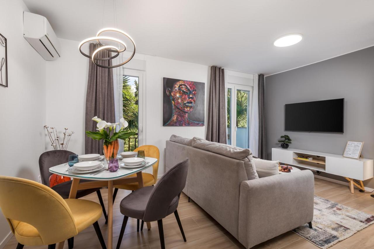 Modern Apartment Di Piu With Free 20M2 Garage Parking Rijeka Buitenkant foto